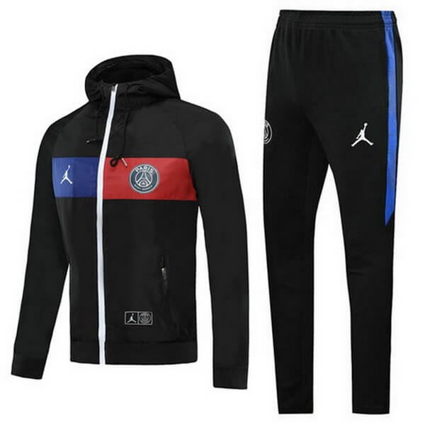 Rompevientos Paris Saint Germain JORDAN Conjunto Completo 2020-21 Rojo Azul Negro